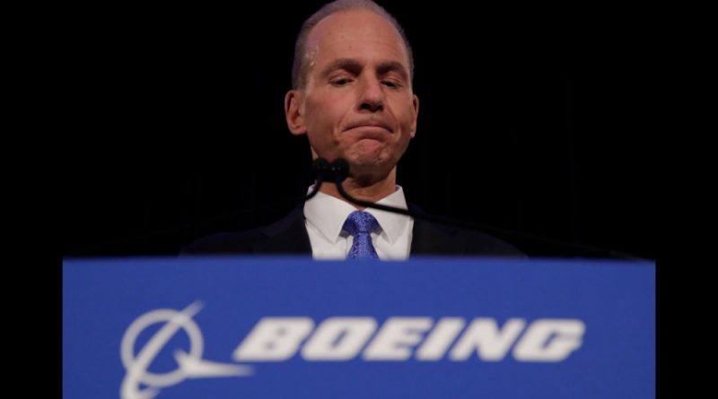 Boeing despide a su CEO dentro de una crisis que no cesa
